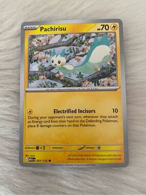 Pachirisu Pokémon TCG Mega Evolution 051/132